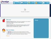 Tablet Screenshot of peopleparadigm.com